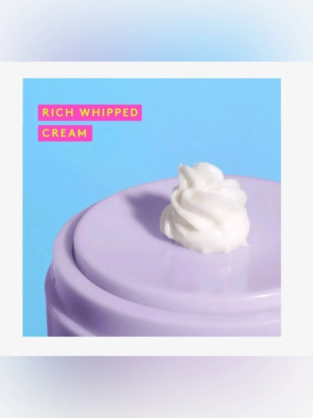 Drunk Elephant's Lala Retro Whipped Cream •Rescue Cream• moisturizer NEW IN BOX